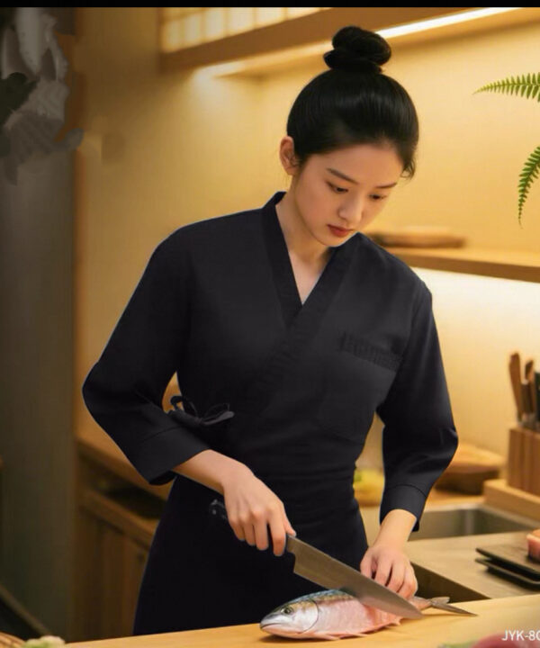 Áo vạt chéo túi ngực