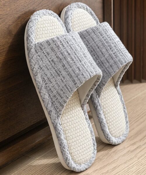 Dép spa vải lanh cao cấp