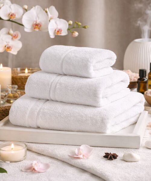 Khăn spa đủ loại; đủ kích thước; đủ màu chất liệu 100% cotton
