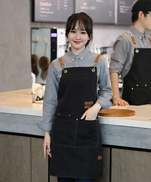 Tạp dề denim cao cấp