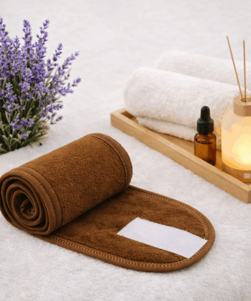 Băng Quấn Tóc Spa Cotton Cao Cấp – Khăn Cố Định Tóc Khi Chăm Sóc Da