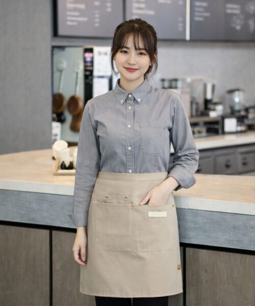 Tạp dề ngang eo vải bạt