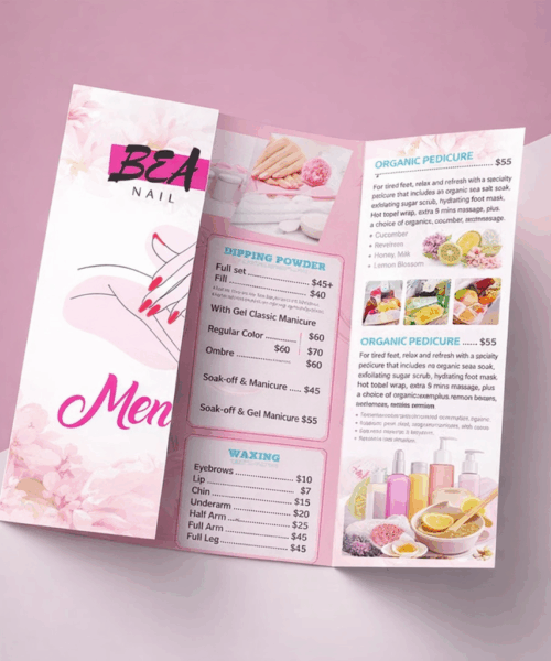 Menu Nail Gấp Cửa Sổ