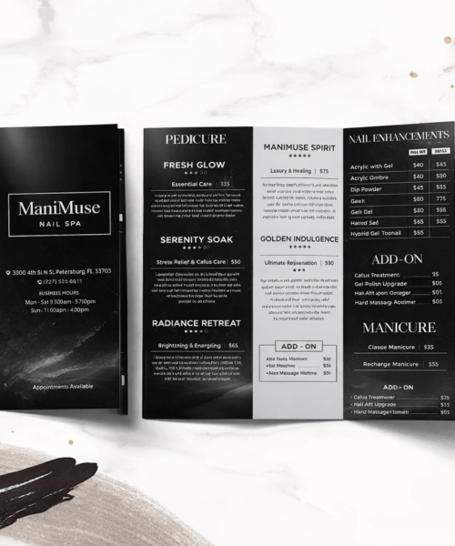 Menu Nail Gấp Cửa Sổ