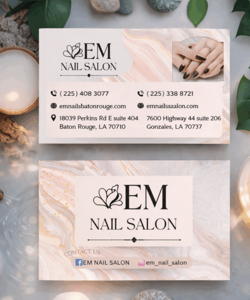 Card Visit Spa Tông Be Sang Trọng – Danh Thiếp Thẩm Mỹ Viện Cao Cấp