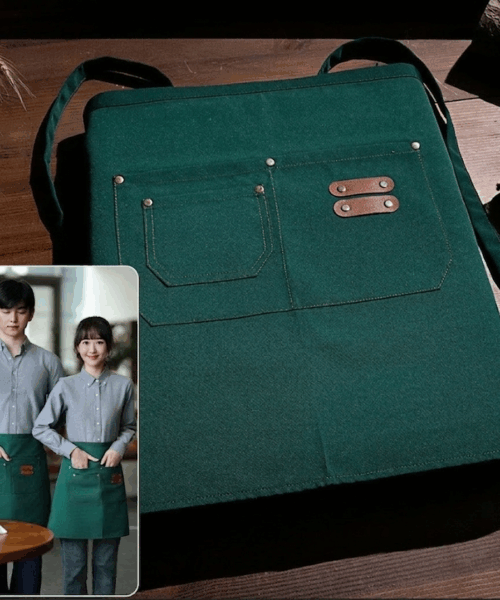 Tạp dề ngắn dáng lửng cao cấp