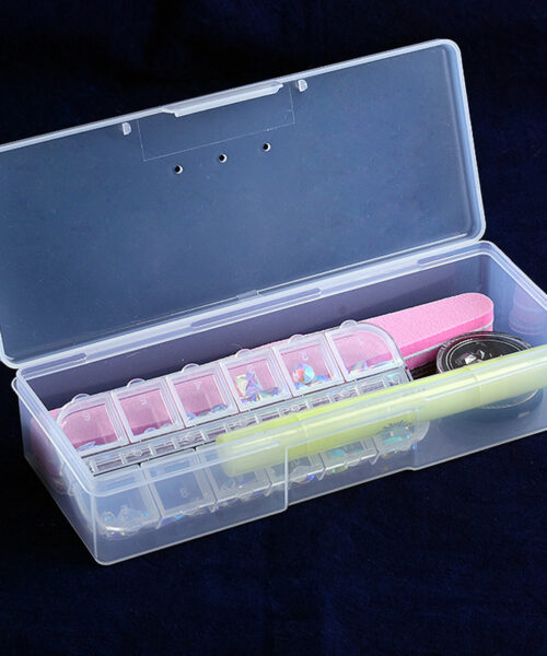 Hộp đựng charm nail / dũa móng mini
