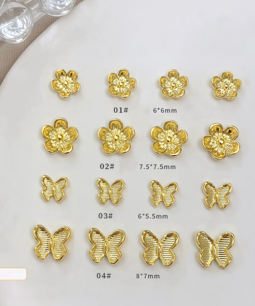 Charm Nail Hoa 5 Cánh Luxury