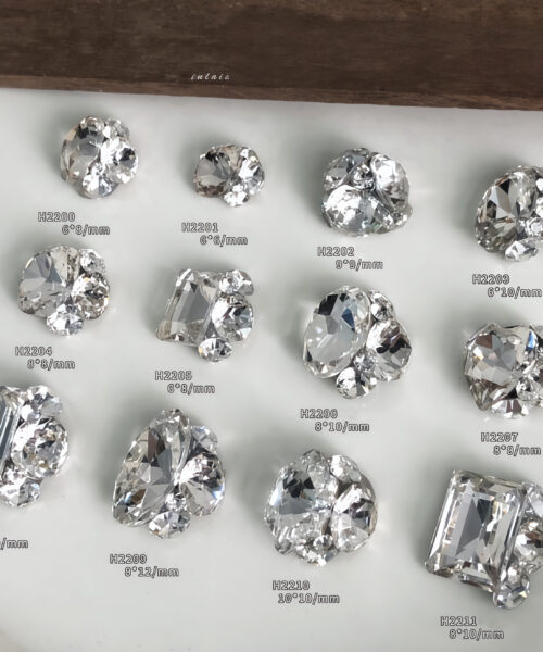 Đá Nail Vuông Lớn Đính Đá