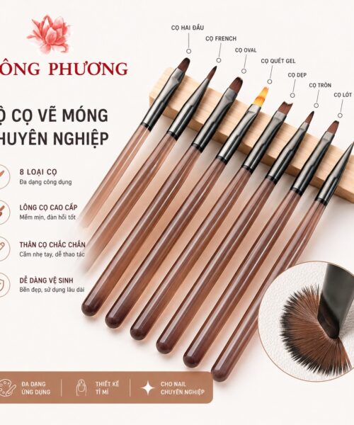 Cọ Vẽ Móng Tay (Nail Brushes)