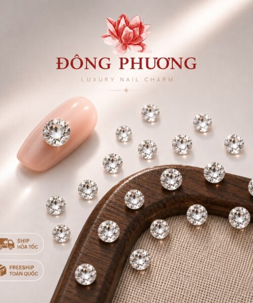 Đá pha lê cao cấp phong cách Hàn Quốc
