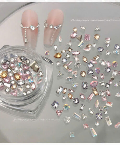 Đá đính pha lê kim cương các màu