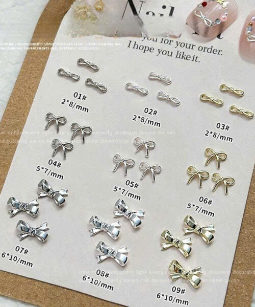 Charm Nail Nơ Mini Hot Trend