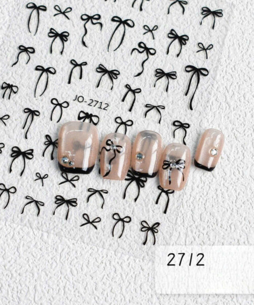 Sticker móng tay Nơ Nhí Coquette Style